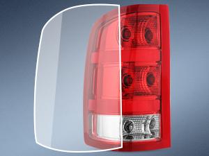 Nilight Taillight Assembly Compatible with 2007 2008 2009 2010 2011 2012 2013 GMC Sierra 1500 2500HD 3500HD Rear Lamp Replacement OE Style Driver and Passenger Side