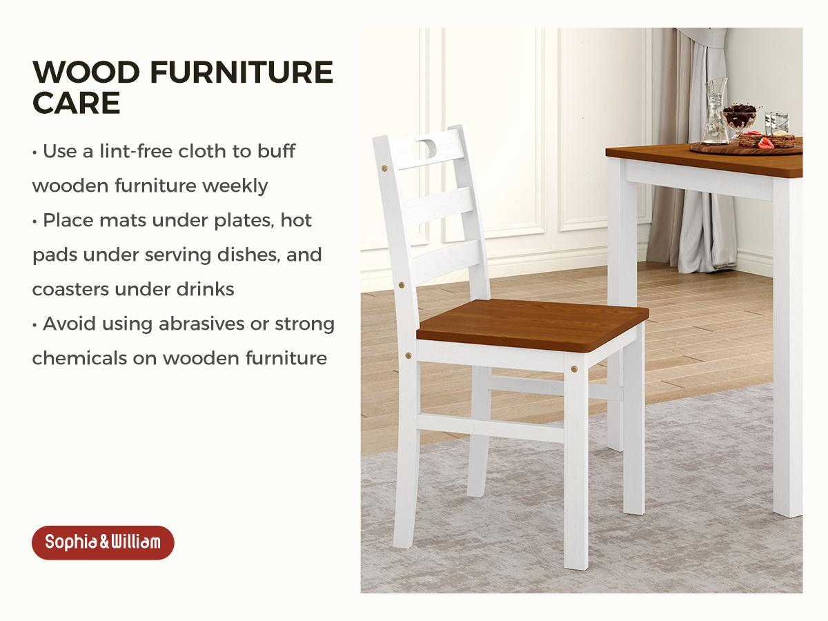 【Sophia & William】5 Piece Dining Table Set for 4, Faux Marble or Solid Rubberwood Tabletop, Cushioned Option Available, Kitchen Dining Table for Small Spaces, Apartment, Easy Clean, Durable, Farmhouse Style 【Sophia & William】5 Piece Dining Table Set for 4, Faux Marble or Solid Rubberwood Tabletop, Cushioned Option Available, Kitchen Dining Table for Small Spaces, Apartment, Easy Clean, Durable, Farmhouse Style