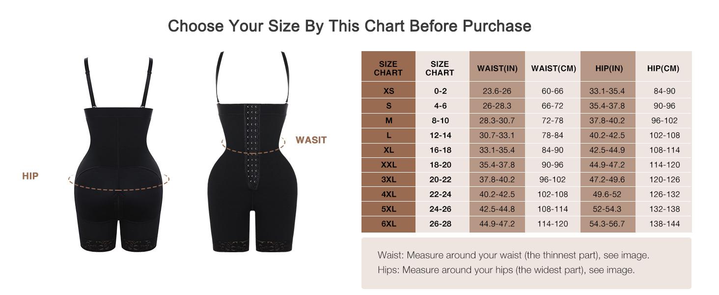 FeelinGirl Zippered Shapewear Tummy Control Butt Lifter  Shorts with Front Zipper and Removable Design Bodysuit BBL Womenswear Underwear Compression Lady Comfort