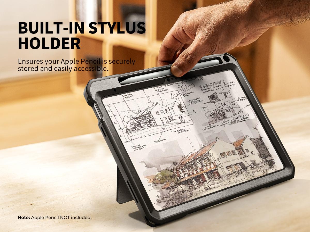 Dexnor Case for iPad (A16) 11th/10th Generation 2025/2022 (11″/10.9″),Rugged Protective Case with 360° Rotating Hand Strap& Stand & Screen Protector & Pencil Holder Shockproof Full-Body Cover Dexnor Case for iPad (A16) 11th/10th Generation 2025/2022 (11″/10.9″),Rugged Protective Case with 360° Rotating Hand Strap& Stand & Screen Protector & Pencil Holder Shockproof Full-Body Cover