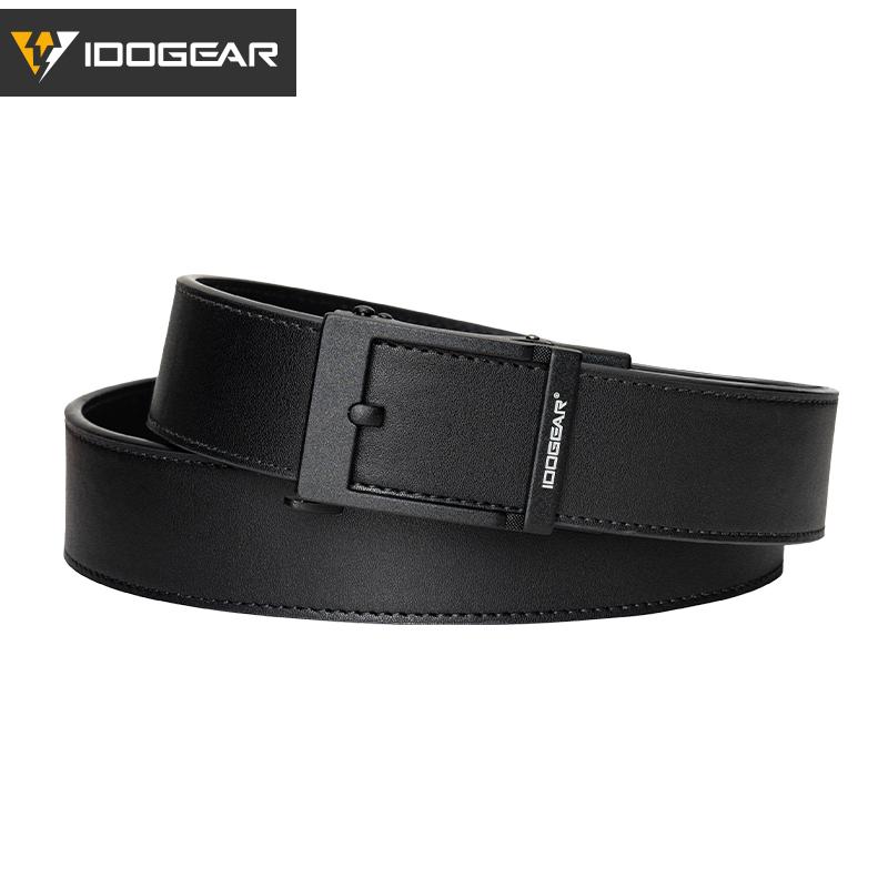 IDOGEAR Men's 1.5" EDC Belts Genuine Leather Casual CCW Belt 3435 Buckle Fashionable Metal Buckle for Outdoor Sport Workwear SpringStatements IDOGEAR Men's 1.5" EDC Belts Genuine Leather Casual CCW Belt 3435 Buckle Fashionable Metal Buckle for Outdoor Sport Workwear SpringStatements