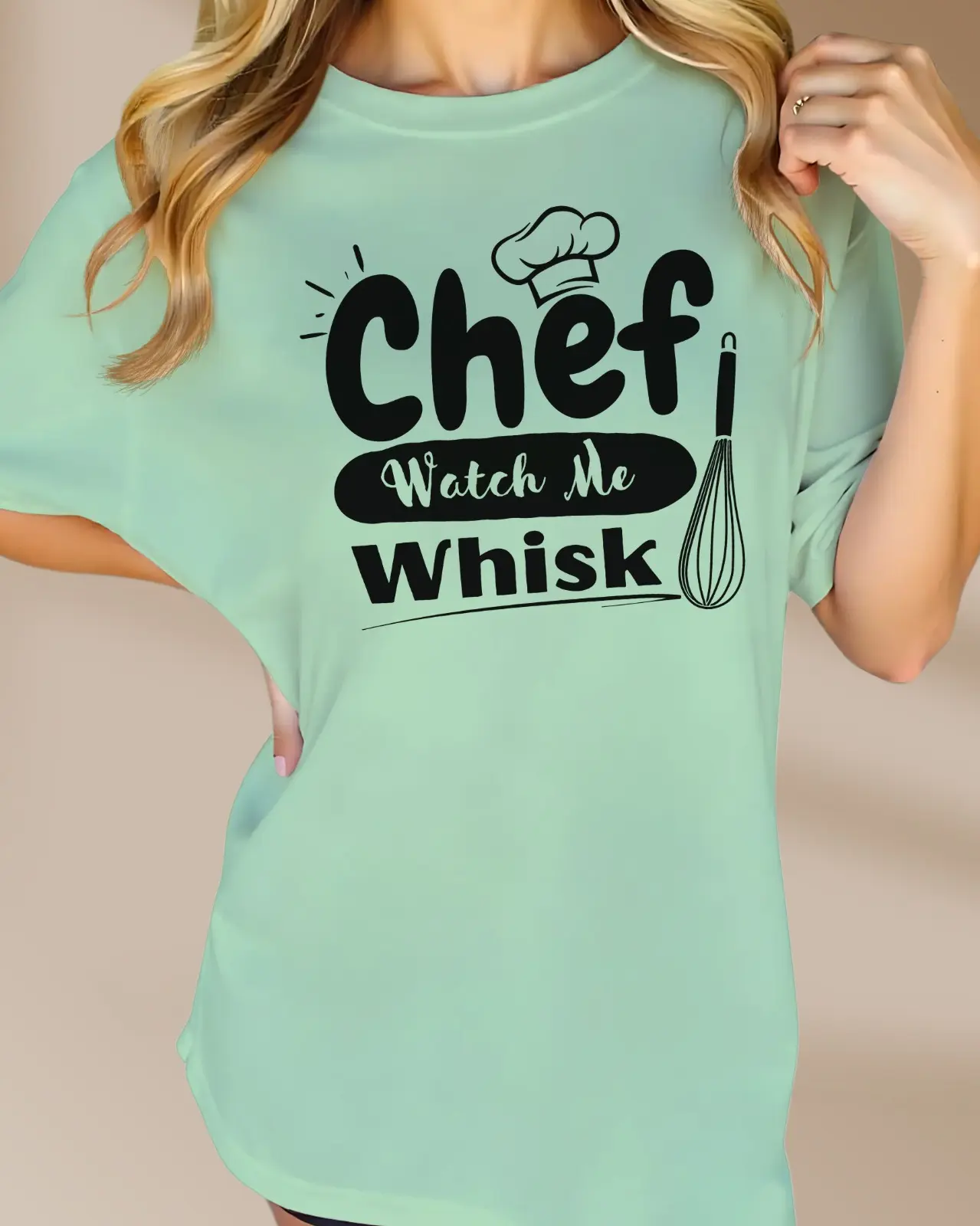 Chef Watch Me Whisk Unisex T-Shirt Cooking Gift Kitchen Lover's Tee Culinary Humor Shirt Foodie Apparel Gift for Chefs Trendy Streetwear