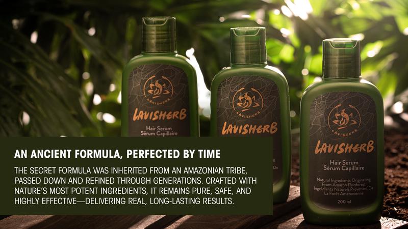 Lavisherb Hair serum | Revitalize Repair Hair Loss Excessive Scalp Sebum Greasy Hair All Natural Ingredients - 200ml