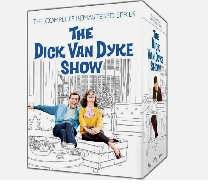 The Dick Van Dyke Show Complete Remastered TV Series 25-Disc DVD Box Set (Seasons 1-5, TV-G, English) - Smart Humor, Unforgettable Characters, Bonus Content & Special Features Classic Comedy