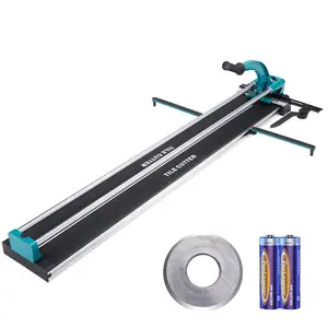 VEVOR Manual Tile Cutter 48 Inch Porcelain Ceramic Tile Cutter with Tungsten Carbide Cutting Wheel,  , Infrared Positioning, Anti-Skid Feet, Double Rails  VEVOR Super Brand Day