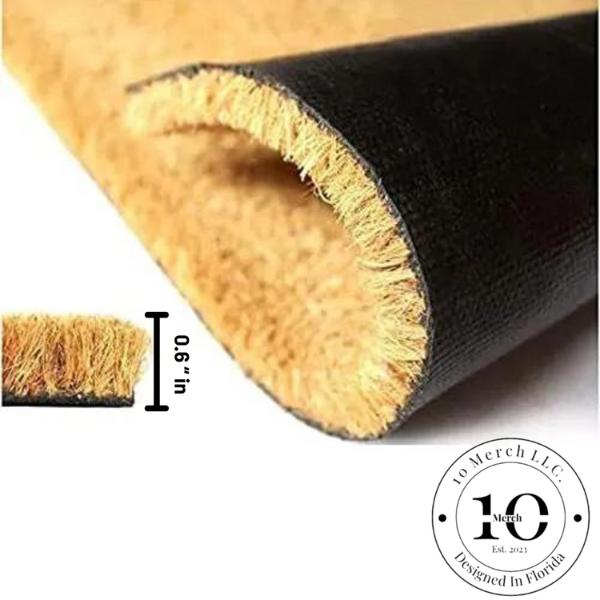 Welcome ish Door mat, Funny, Decorative Mat, Depends Who You Are, Welcome Mat, Funny Welcome Mat, Go Away Non-slip, Indoor, Outdoor, 10Merch