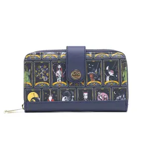Loungefly Disney Nightmare Before Christmas Allover Print Tarot Wallet - 707 Street Exclusive