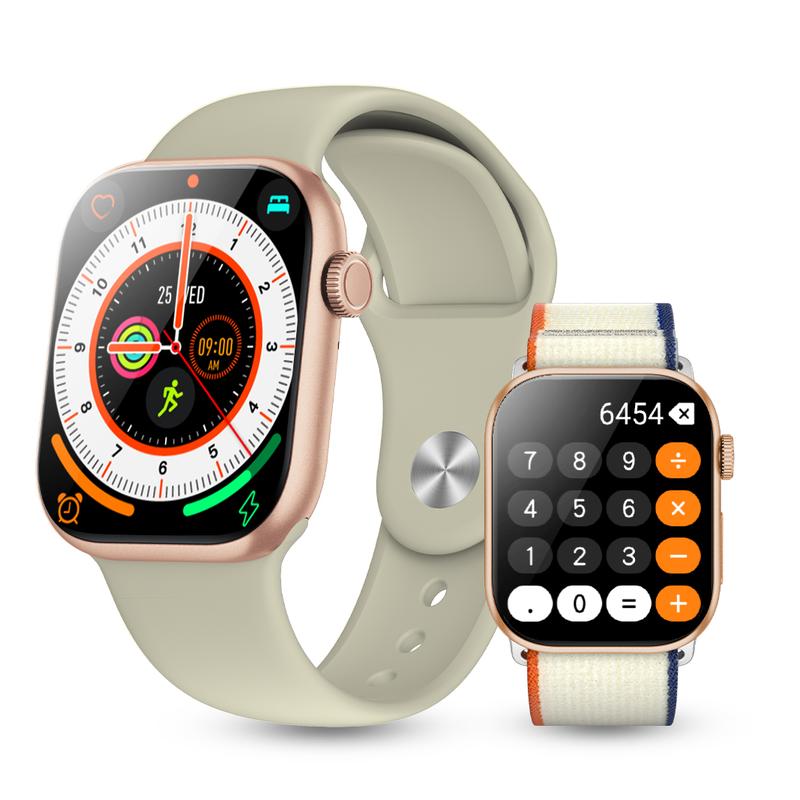 PINTEEK Smartwatch A10PRO/AM08 IP68 Waterproof AMOLED Display ChatGPT Bluetooth Calling 150+ Sports Modes Heart Rate SpO2 Sleep Monitoring Unisex Gift for Man PINTEEK Smartwatch A10PRO/AM08 IP68 Waterproof AMOLED Display ChatGPT Bluetooth Calling 150+ Sports Modes Heart Rate SpO2 Sleep Monitoring Unisex Gift for Man