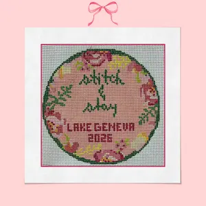 Stitch and Stay Retreat Ornament