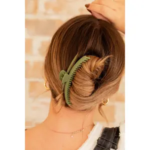 Thick Hair French Twist Claw Clip