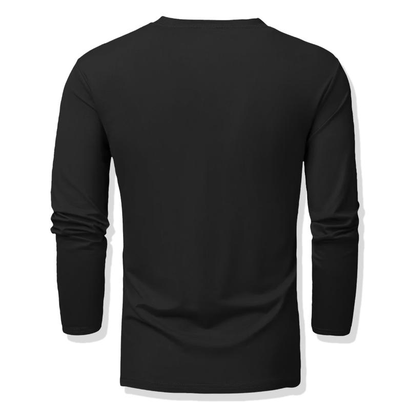 3pcs Long Sleeve T-Shirt Sweatshirt Fitness Training Quick-Dry Clothing Comfortable Breathable Daily Casual Wear Fashion Homewear Outdoor Recreation Long Sleeve Top, Menswear Streetwear Bestie Winter Outfits Men