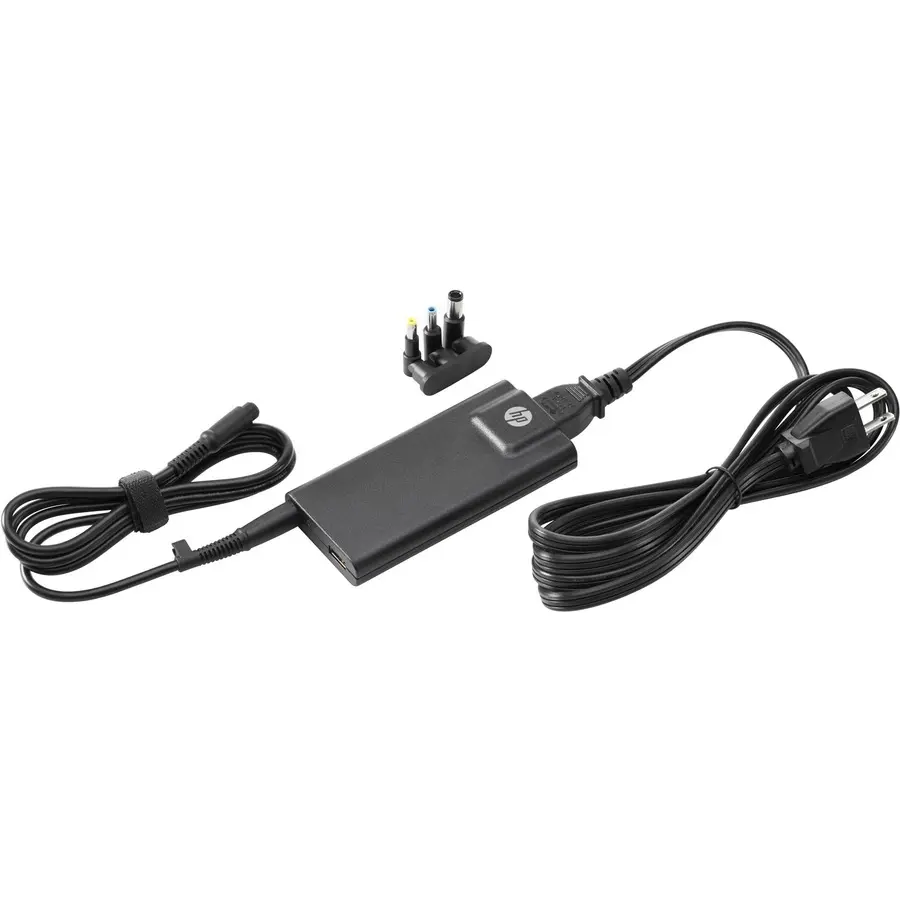 HP 65W Smart AC Adapter (H6Y89AA#ABA) - HP Laptop Charger with 65W Output, AC Charging Compatibility for Laptops
