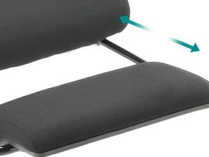 Sweetcrispy Plus Mesh Office Chair, with Lumbar Pillow & Retractable Footrest, with Padded Armrests and Adjustable Headrest, Height Adjustable