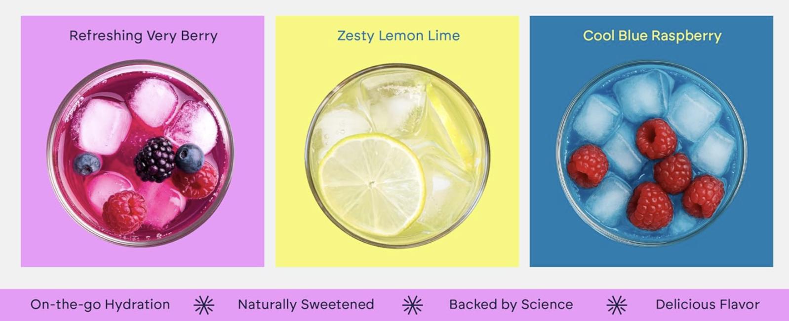 HydroBelle Electrolyte Sticks - Zero Sugar Coconut Water Powder, 32 Sticks, Vegan, Keto-Friendly, Natural Hydration for Fitness & Daily Wellness