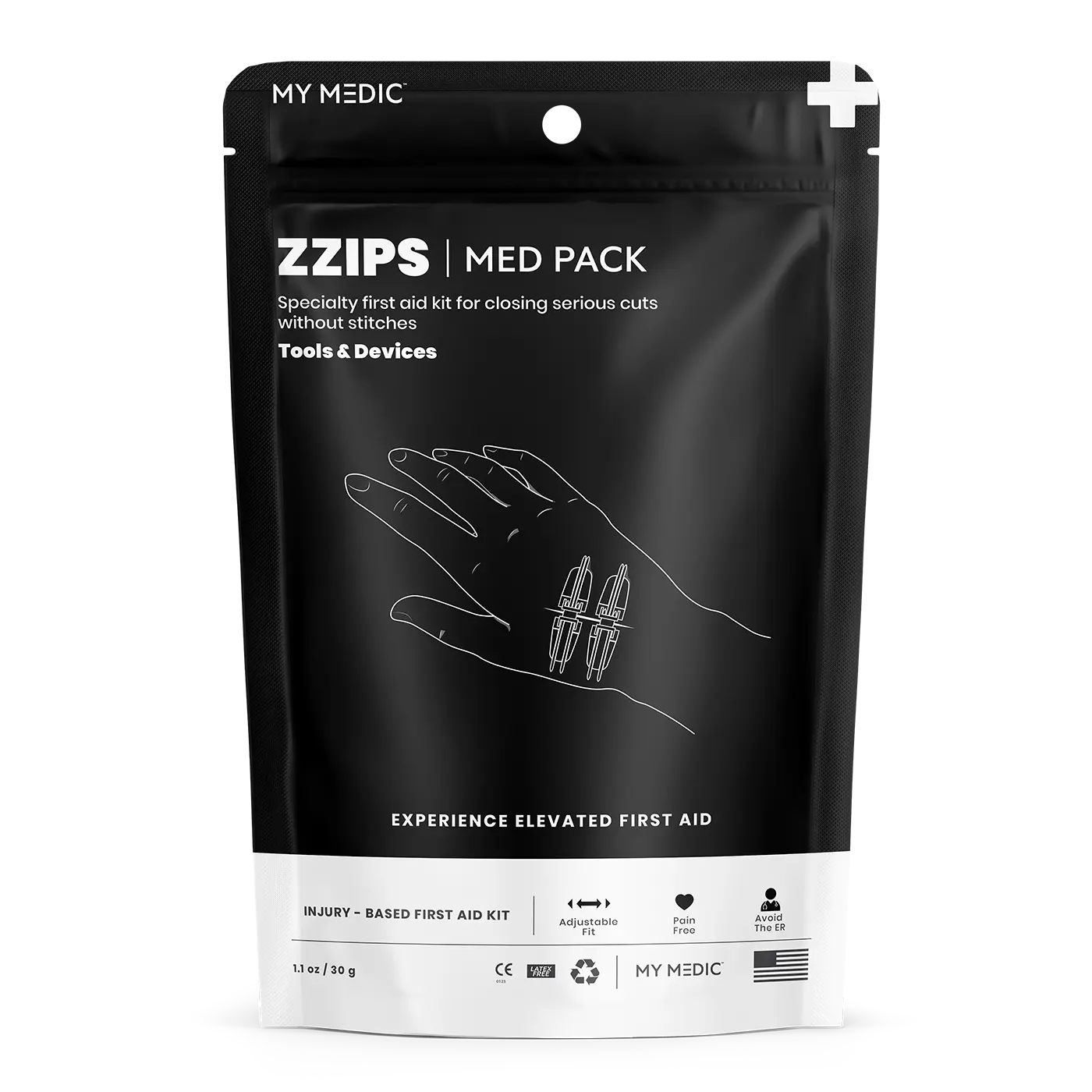 My Medic ZZIPS™ Cut Kit - Alternative To Stitches