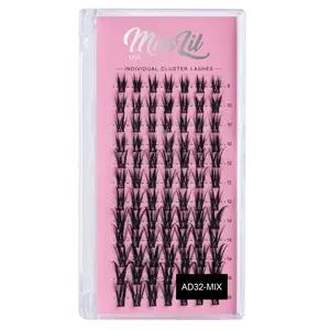 DIY Cluster eyelash extensions AD-32 Small MIX Tray