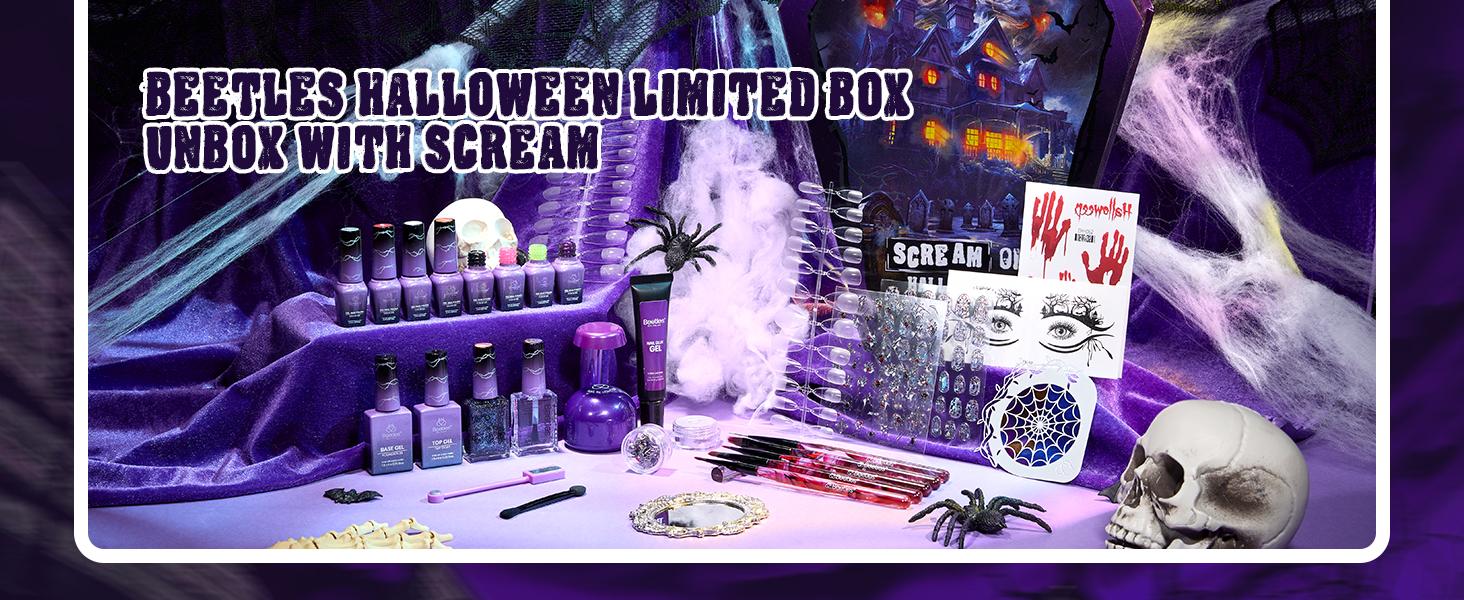 【Ideal Gift】Beetles Gel Polish Halloween limited box 2025