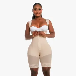 Curvy Mami Wide Strap 3/4 Just Below Thigh (WS543)