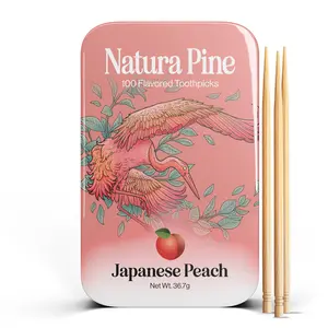 Peach Toothpicks