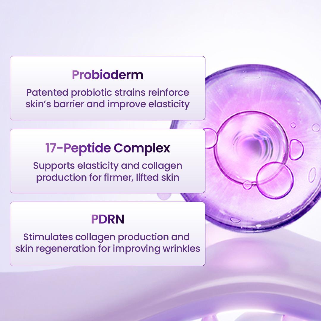 [BIOHEAL BOH Official] Probioderm 3D Lifting Cream Duo Pack | 2 Full Size Cream + 2 Pack of Mask | Firming & Anti-Aging Korean Skincare Routine Value Set | Peptide Face Cream for Jawline Lift & Wrinkle Daily Care Restore