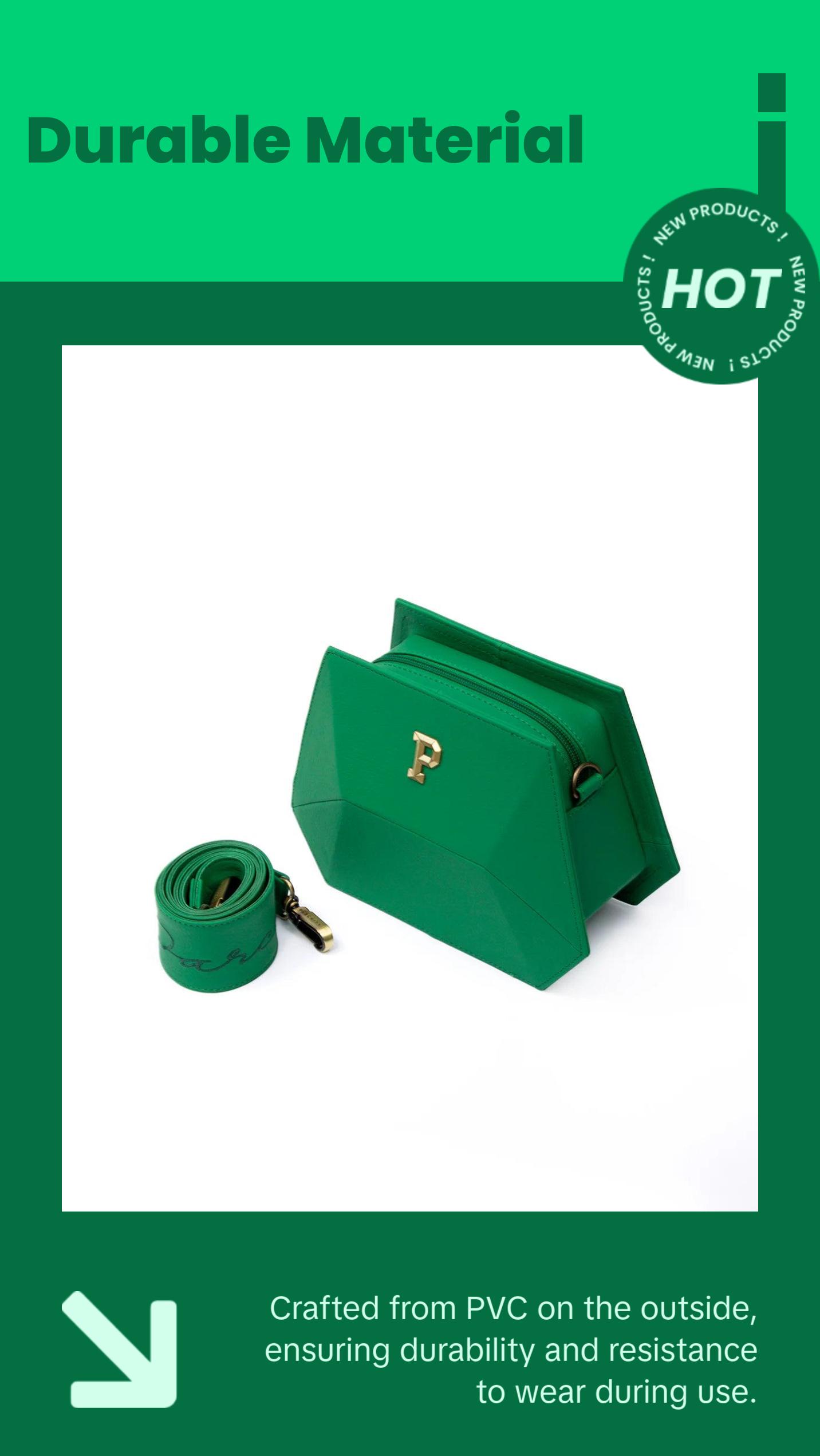 Parchita Simona Green Bag