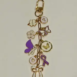 The Purple Warrior Charm Chain for Kindle, Nook, Kobo, E-reader, Tablet, Handbag, Planner | Cute Accessories | Clip-On Accessories