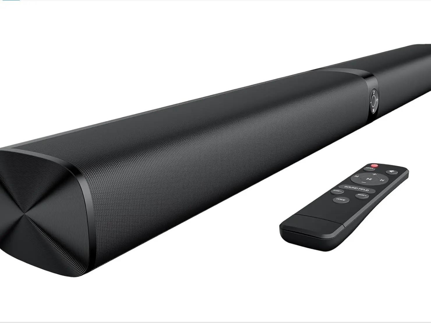 Sound Bar for Smart TV, Soundbar with Bluetooth/ARC/Opt/AUX Connect, Auto Volume Boost, 3 Equalizer Modes, 2 in 1 Detachable Soundbar for TV/PC/Gaming/Projectors/A