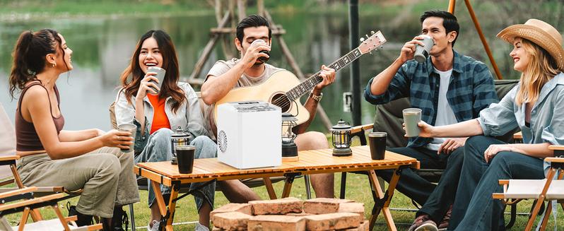 Ice Maker, Portable Ice Machine Self-Cleaning, 9 Cubes in 6 Mins, 26 lbs/24Hrs, 2 Sizes of Bullet Ice for Home Party Office Kitchen Utensils