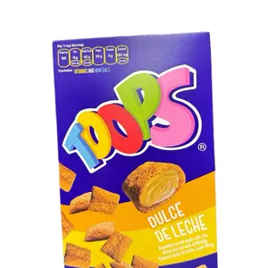 Toops -3 pack of dulce de leche (7.8 oz x 3) Cereal made with rice, wheat and oat, dulce de leche cream filling