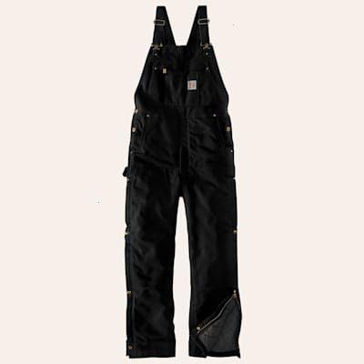 Carhartt Men's Black Insulated Overalls