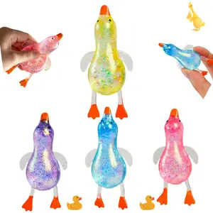 Cute Duck Sugar Squishy Stress Ball, Ultra Soft & Moldable Slow Rise Sensory Fidget Toy for Relaxing Anxiety Stress Relief for Kids & Adults