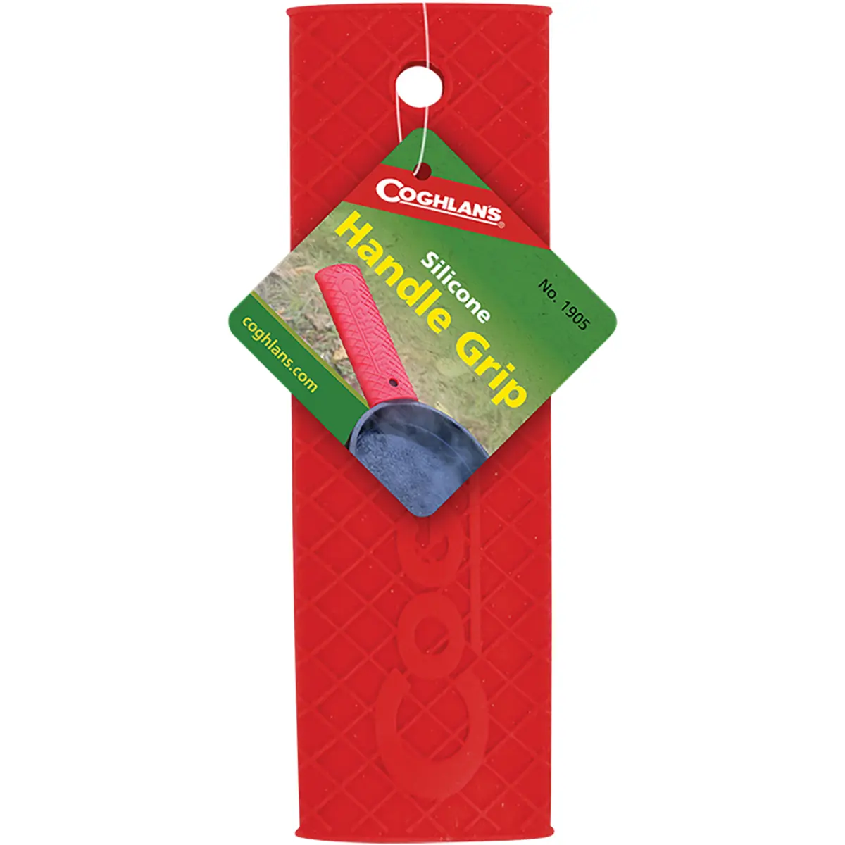 Coghlan's 1-Piece Silicone Oven Handle Grip - Red, 6" x 1.875", Heat Resistant, Dishwasher Safe, Ideal for RV Kitchens