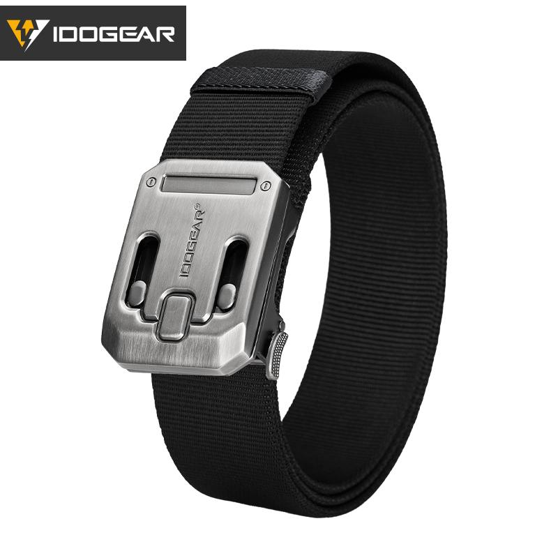 IDOGEAR Tactica 1.5" Nylon Durable Belt with Magnetic Buckle One-Hand Quick-Release Reinforced Steel CCW Belt 3446 SpringStatements IDOGEAR Tactica 1.5" Nylon Durable Belt with Magnetic Buckle One-Hand Quick-Release Reinforced Steel CCW Belt 3446 SpringStatements