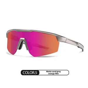 Factory Direct Sale European and American Cross-Border Sports Sunglasses S17102 Outdoor Cycling Sunglasses Can Be Paired with Prescription Sunglasses
