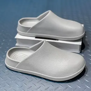 Cozy Comfort Slides - Vibrant Solid Color, Ultra-Casual, Slip-On, Closed-Toe, Exceptionally Comfortable Shoes for Indoor Lounging, Home and Bathroom Use Footwear Flipflop Boy Walking Shoes