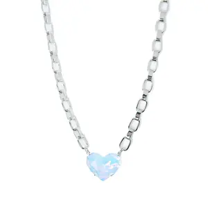 Summer Love Necklace - Silver Sky
