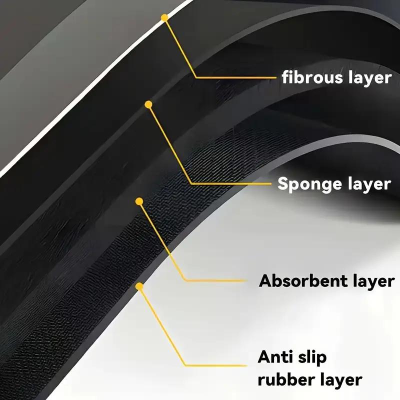 Premium Quick-Dry Bathroom Mat - Ultra-Absorbent Thin Diatomite Bath Mat-Rubber Backing Non-Slip, Machine Washable, and Mildew-Resistant Rug for Shower, Kitchen, Laundry Room,and More with Geometric Design and Easy Cleaning last-minute Valentine's present