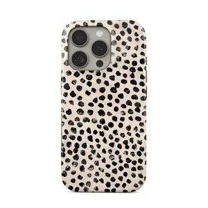 Almond Latte Tortoise Shell Phone Case, Neutral Speckled Phone Case, Quiet Luxury Phonecase, Clean Girl Aesthetic Phone cover
