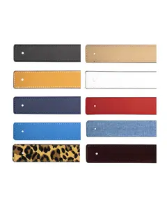 MB Custom Reversible Belt Strap - 100% Grain Cowhide Leather & Genuine Calf Hair - No Buckle Option - Comes in MB Custom Dust Bag