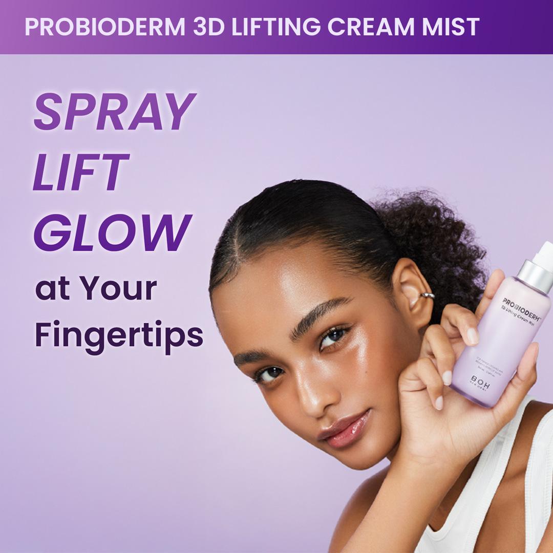 BIOHEAL BOH Probioderm 3D Lifting Cream Mist 3.38 fl oz (100 ml) | Face Moisturizers, Hydrating Glowing Serum Spray, Moisturizing & Elasticity-Enhancing Facial Mist for Face, Neck & Décolleté, Radiant Hydrating Mist Hydrate BIOHEAL BOH Probioderm 3D Lifting Cream Mist 3.38 fl oz (100 ml) | Face Moisturizers, Hydrating Glowing Serum Spray, Moisturizing & Elasticity-Enhancing Facial Mist for Face, Neck & Décolleté, Radiant Hydrating Mist Hydrate