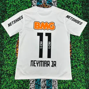 11-12 Santos Home No. 11 Short Sleeve Vintage Soccer Jersey