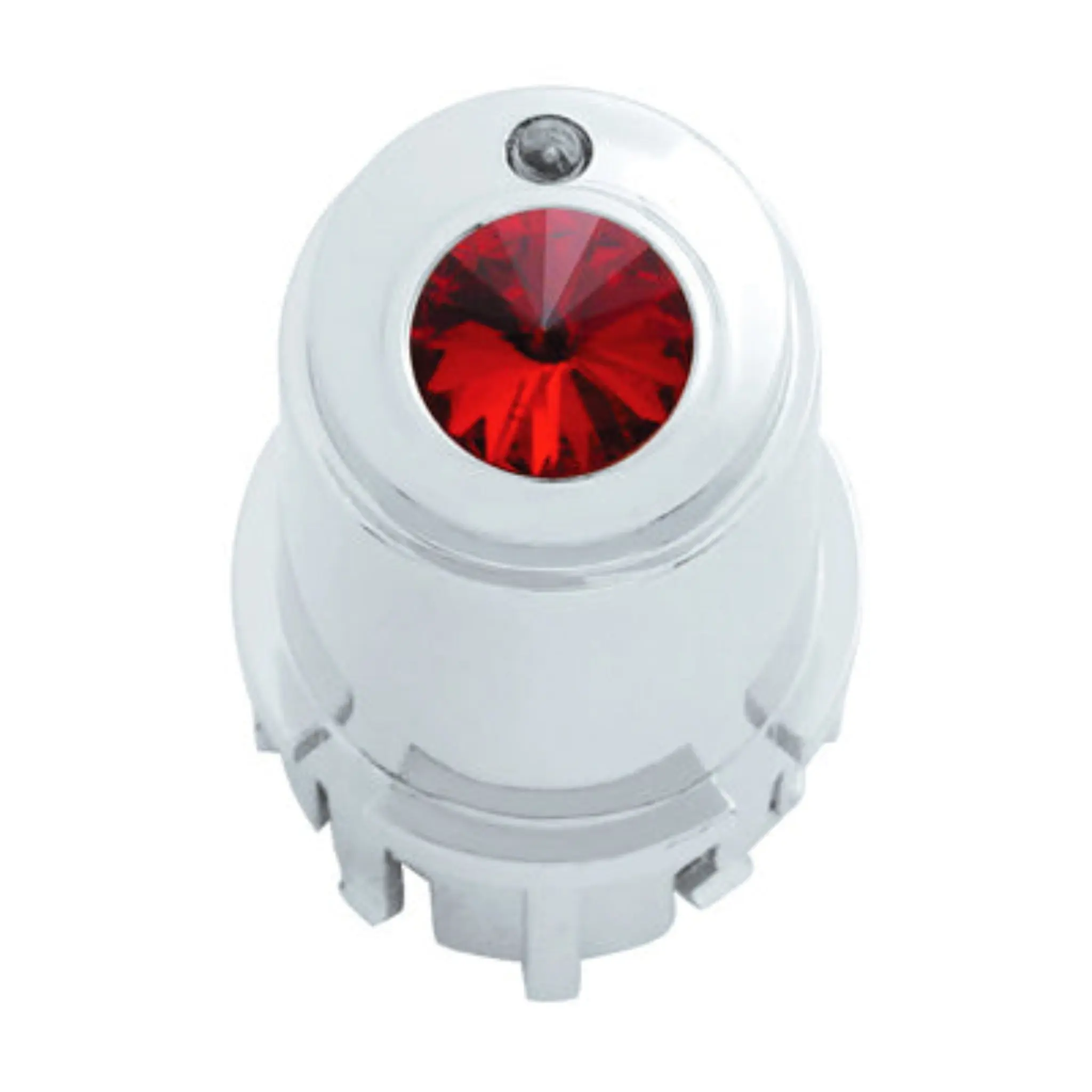 United Pacific Center A/C Control Knob, Durable Molded Construction, Injection Molded Plastic, Synthetic Crystal Accents, Interior Climate Control Enhancement, Fits 2006+ Kenworth Models