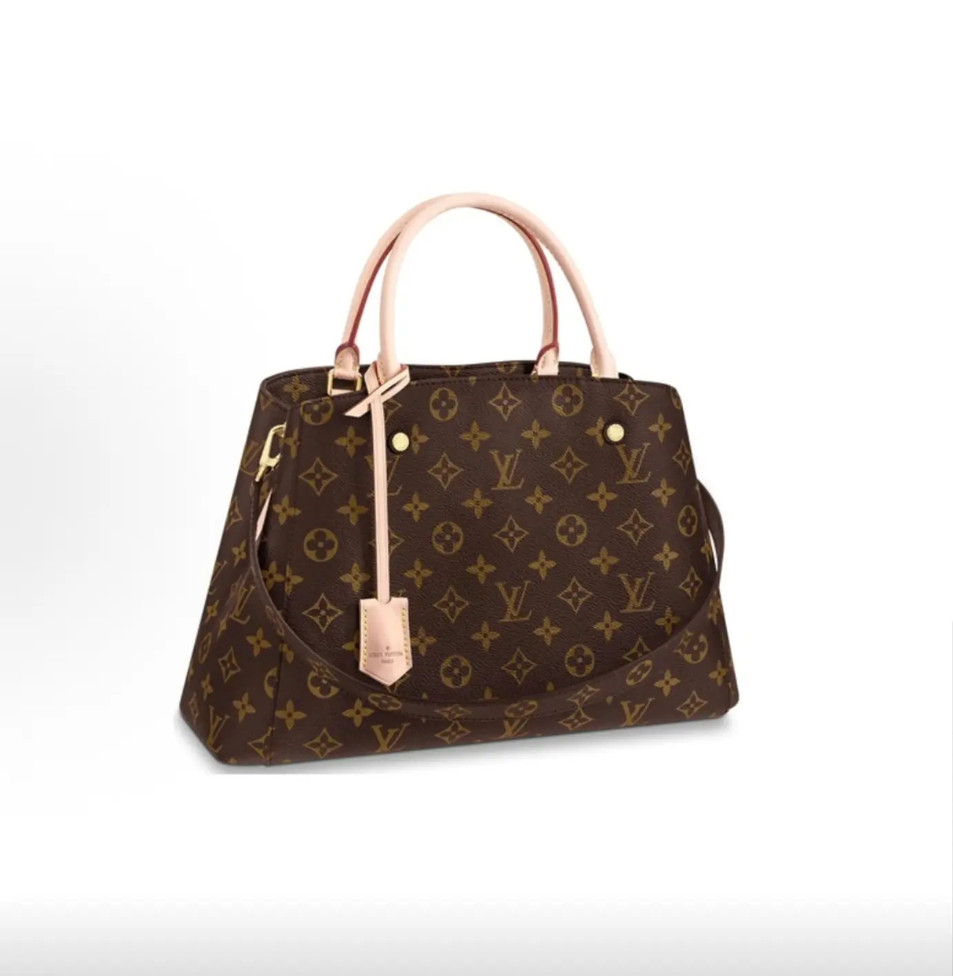 Pre-owned Louis Vuitton Montaigne MM Top Handle Bag