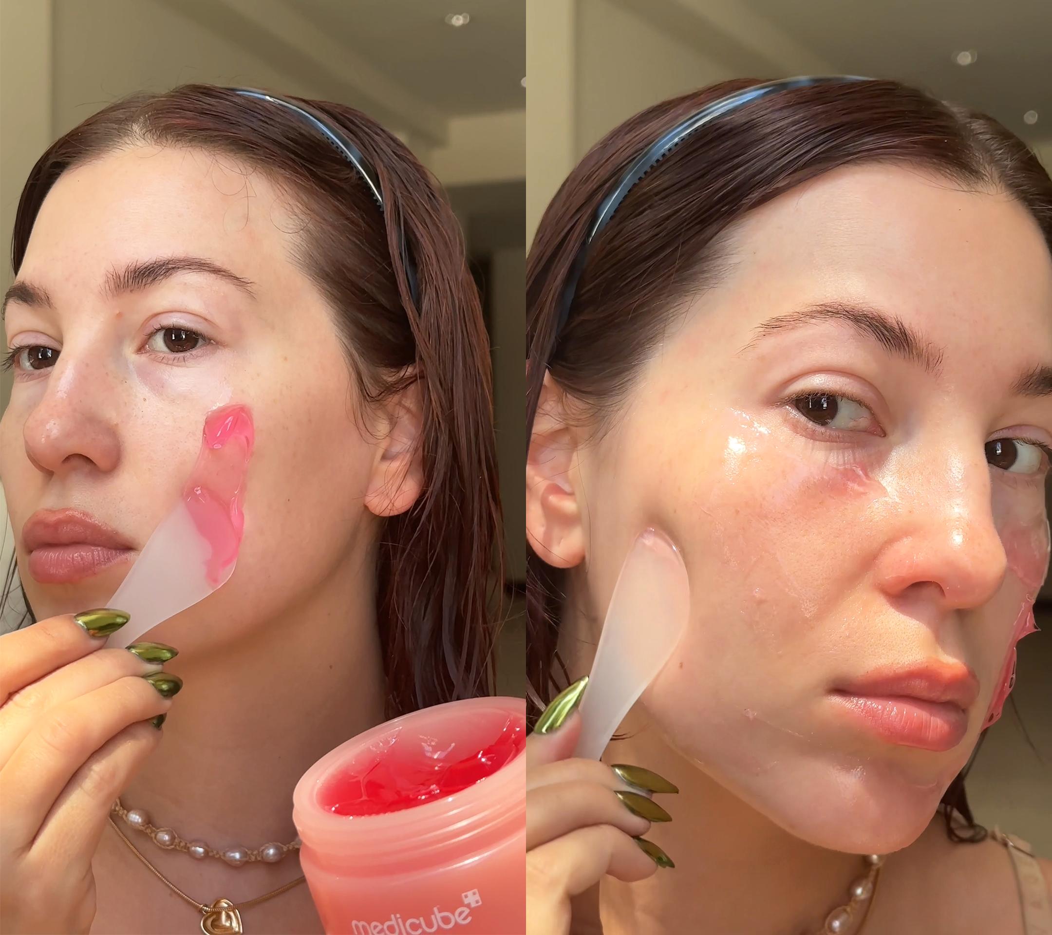 [medicube] Collagen Niacinamide Jelly Cream (Hydrolyzed Collagen + Niacinamide) Instant Glow Booster l Facial Moisturizer