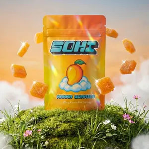 SOHI Chill Mode Kanna Gummy – Mango | Kanna Extract + L-Theanine | Calm Social Energy | 12 Gummies