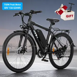[1 Year Warranty]ZNH Adult 1000W Electric Mountain Bike 26 Inch - 48V Battery, 20MPH Speed 50Miles Range, UL 2849 Lcd Display