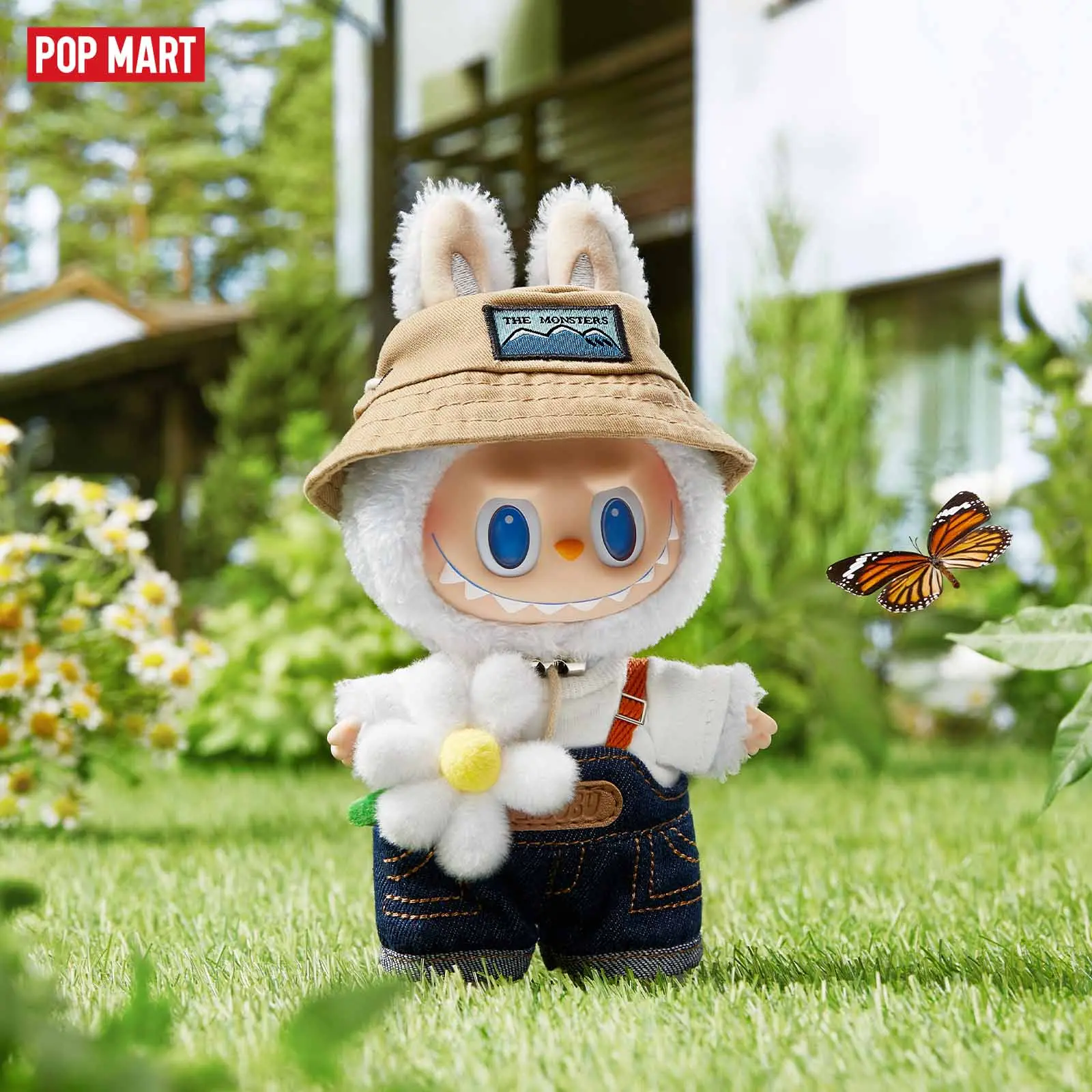 POP MART THE MONSTERS FALL IN WILD SERIES-Vinyl Plush Doll Pendant, Labubu Collectible Toys-2.0