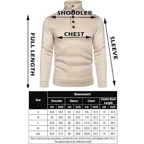 COOFANDY Lightweight Men's Grey Fitted Long Sleeve Turtleneck Pullover Sweater with Ribbed Cuffs & Hem Premium Knitted Fabric for Autumn Winter Casual Wear Runs Small