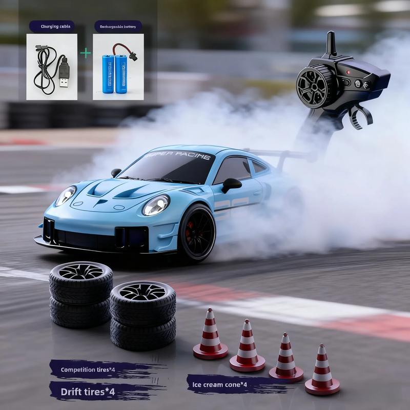 Remote Control Drift Tail Car RC High-Speed Racing Car :24 Four-Wheel Drive Remote Control Car Model Boys Toy Remote Control Drift Tail Car RC High-Speed Racing Car :24 Four-Wheel Drive Remote Control Car Model Boys Toy