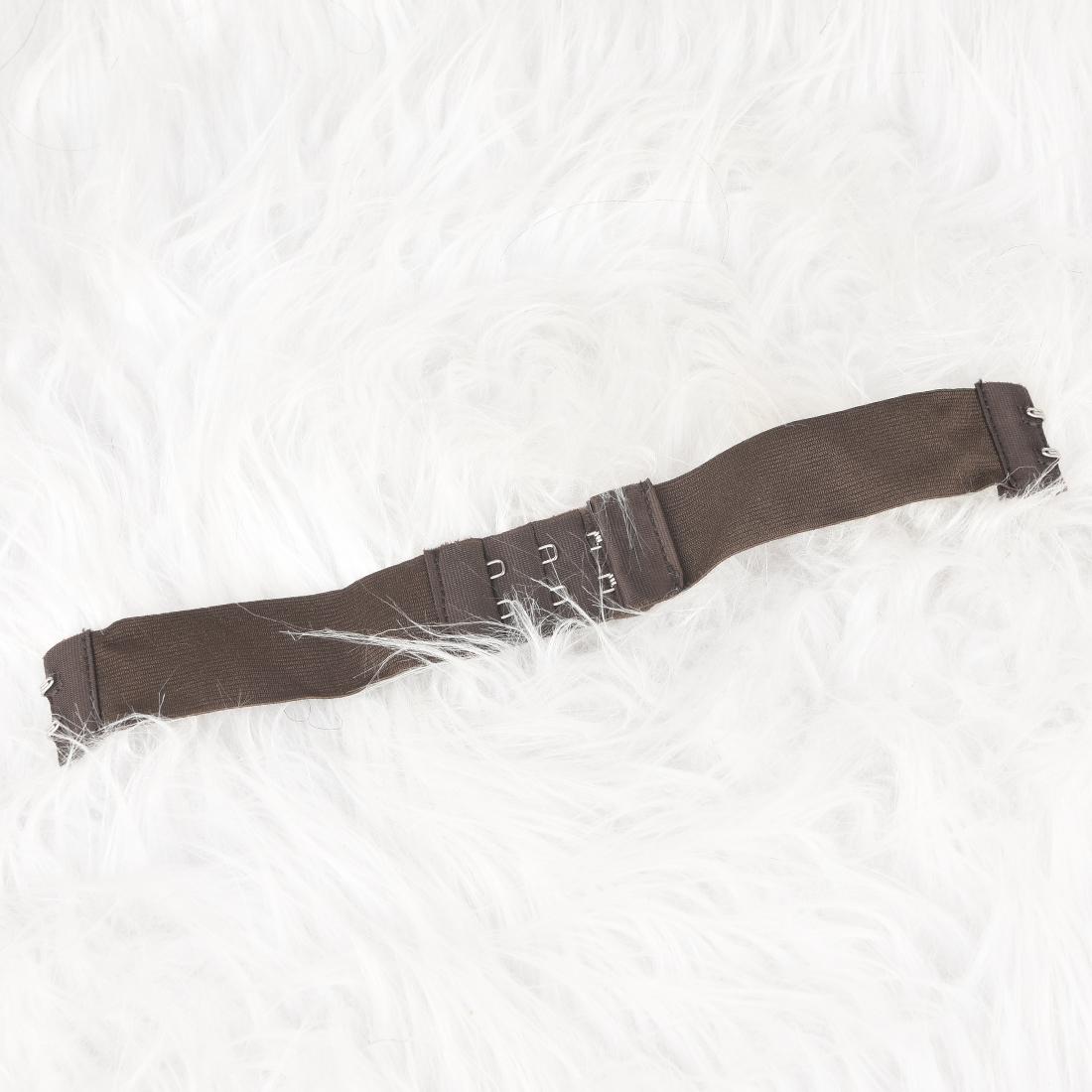 1 Pack Dark Brown Band Fixed onto Wig for Keeping Wig in Place Elastic & Adjustable Wig Band for Lace Front Wig(Do Not Order Separately)